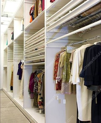 Piso de lujo ropa bastidores exhibición de la tienda para