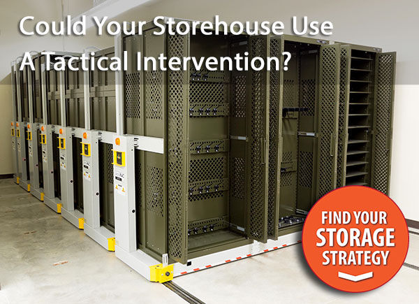 Contact Us for More Information on Military Storage Strategies and high density storage shelving