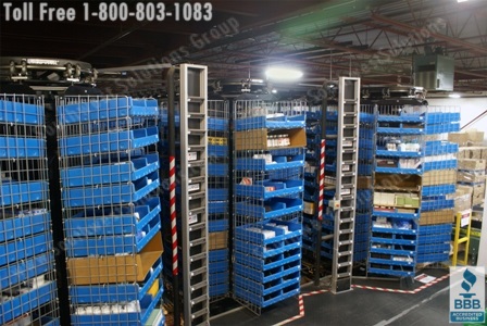 horizontal automated storage and retrieval systems