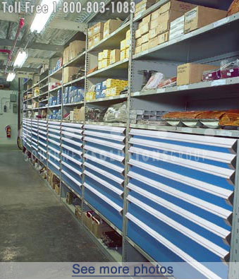 Industrial-shelving-storage-shelves-modular-drawers-racks