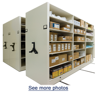 Spacesaver High Density Storage Shelving