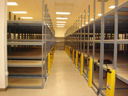 compact high density bulk rack storage shelving