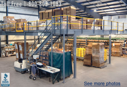 Industrial Mezzanines Storage Structure & Platform
