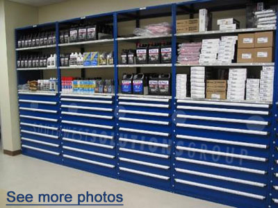 modular drawer shelving storage