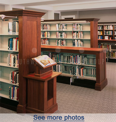 Spacesaver Bookcases Steel Library, Spacesaver Library Shelving