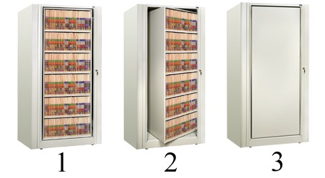 Datum Ez2 Rotary Spinning File Cabinets and Filing Systems