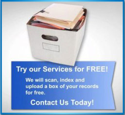 free document scanning services scan record box