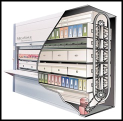 Vertical Carousels In A Office Environment