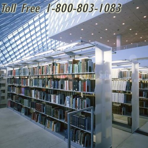 seattle public library stacks with acrylic end panels