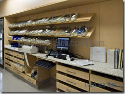 pharmacy-wall-mounted-tilt-sloped-shelving-modular-casework-millwork-dallas-ft-worth-tx-tyler-plano-frisco-hurst-waco-texas