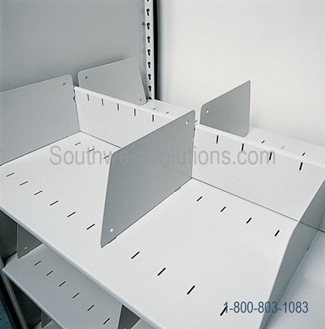 Steel File Divider Supports That Are Metal To Fit Into Open Filing Shelves For Shelving And Cabinets