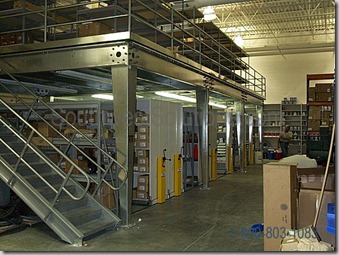 Frisco-ISD-Maintenance-mezzanine-storage-systems-415326-mobile-shelving-below-tool-parts-dallas-houston-austin-san-antonio-kansas-city