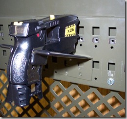 weapons-racks Taser-X26- bracket-universal-weapon-rack-space-saver-gun-storage-nsn-gsa-cabinet