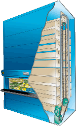 parts storage shuttles vertical carousels dallas texas