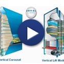 vertical storage carousel automated material handling storage