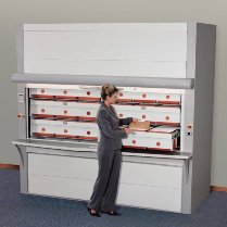 automated push button electric lateral file cabinets Oklahoma City Tulsa Lawton Broken Arrow Stillwater Durant Norman Edmond Midwest
