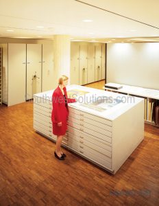 architect drawing storage , Flat blueprint storage cabinets