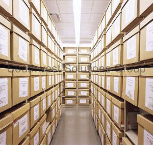 record box storage shelving reduce back injury improve box storage area