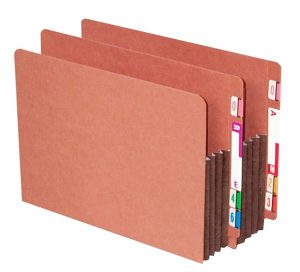 redrope file pockets expanding gusset folder storage