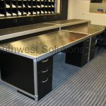 Sports equipment work benches