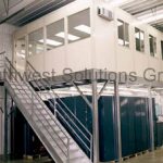 Warehouse mezzanine modular office
