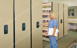 moving file cabinets push button powered floating aisles system Fort Worth Dallas Waco Wichita Falls Tyler Longview Texarkana Nacogdoches Abilene Sherman San Angelo Killeen 