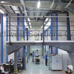 Kardex Remstar verticla lifts store parts vertically to help with LEAN storage initiatives