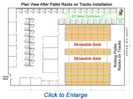 compact moveable aisle pallet racks on tracks moving warehouse racking