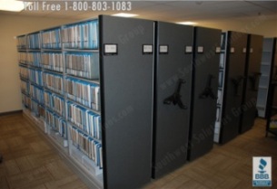 moving live aisle file storage shelving movable live aisle filing cabinets maximize floor space