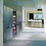 High density mobile office storage system