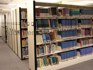 high density storage shelving optimizes school construction cost