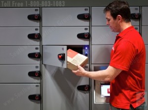 intelligent parcel delivery lockers let you pick up your package any time you want