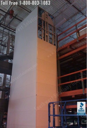 vertical lift module installation carousel machines