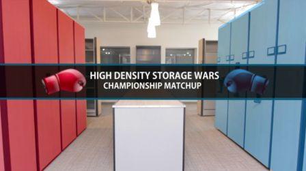 High Density Storage Championship Matchup Powered Versus Hand-Crank