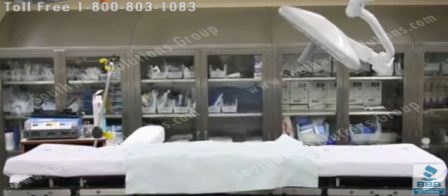 stainless steel modular casework in an operating room Kansas City Topeka Overland Park Olathe Lawrence Manhattan Lenexa