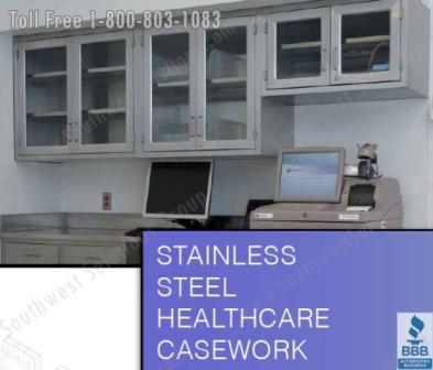 stainless steel casework worksurface Charlotte Winston-Salem Greensboro Raleigh Wilmington Fayetteville