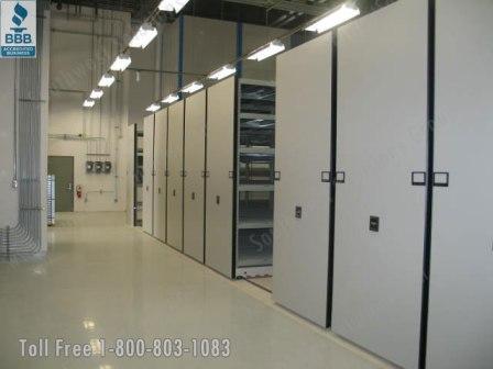 High Density Electric Shelves for Replacement and Repair Parts Storage