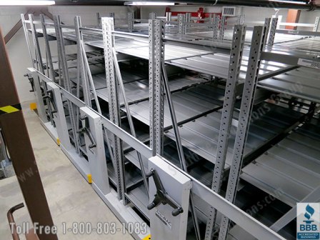 Military Mobile Storage Racks