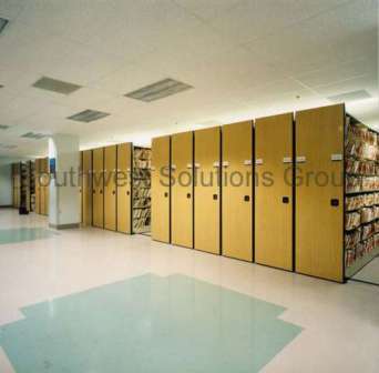 Army Hospital Powered Mobile Storage System Houston Beaumont Galveston Victoria College Station