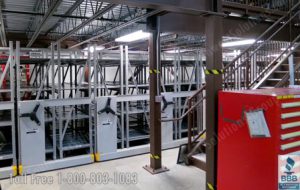 Warehouse Storage Racks Storing Supplies and Equipment