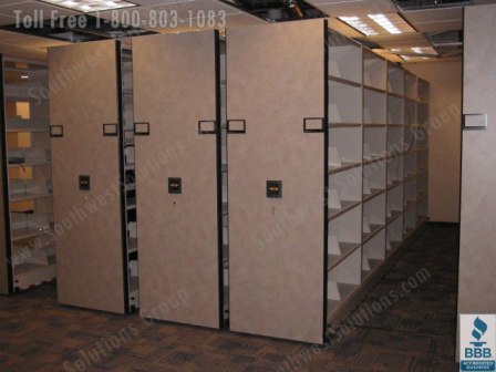 High Density Shelving System Clinical Supply Operation Storage
