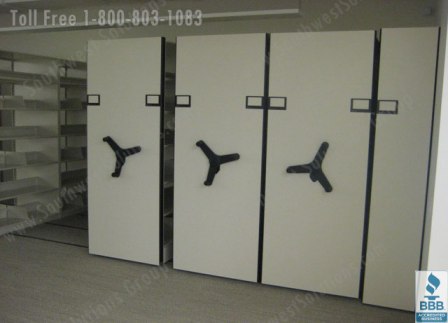 Moving Storage Shelving Partitions 