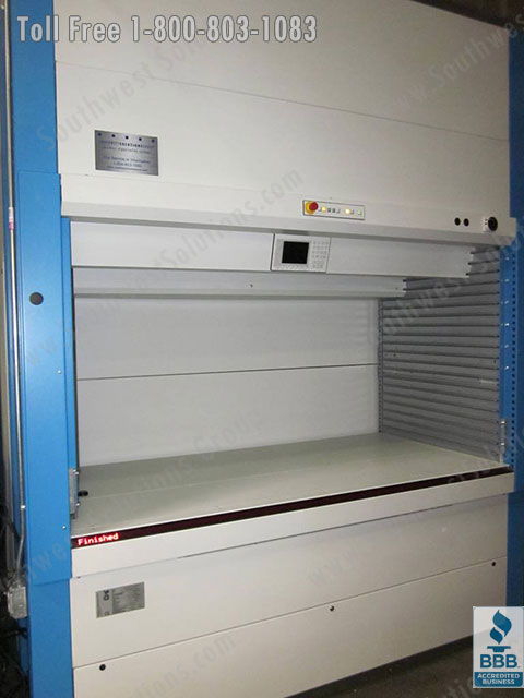 ASRS Vertical storage and retrieval Lifts for Clean Room parts