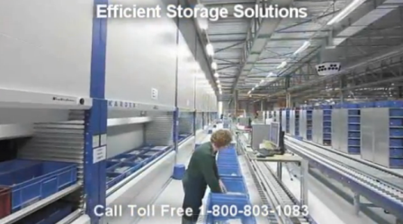 automated storage and retrival systems for manufacturing production lines Dallas San Antonio Ausitn