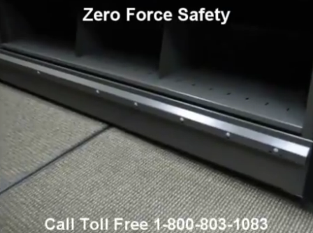 spacesaver safety systems for Protecting People Using Powered Mobile Shelving