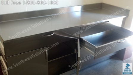 Stainless Steel Medical Casework Cabinets Jackson Healthcare Millwork