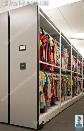 Clothing Storage Racks Mobile Uniform Shelves Oklahoma City Tulsa Norman Little Rock Fort Smith Fayetteville