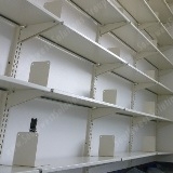 Wall Mounted Library Book Storage, Full Wall Library Shelves