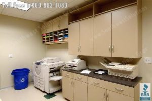 Copy Center Cabinets for your office mailroom Seattle Spokane Tacoma Vancouver Washington