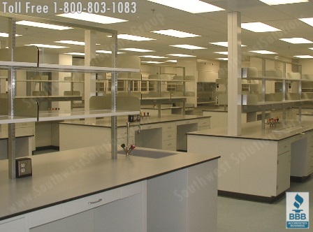 Lab Furniture Includes Fixtures, Sinks, and Outlets Seattle Spokane Tacoma Vancouver Washington